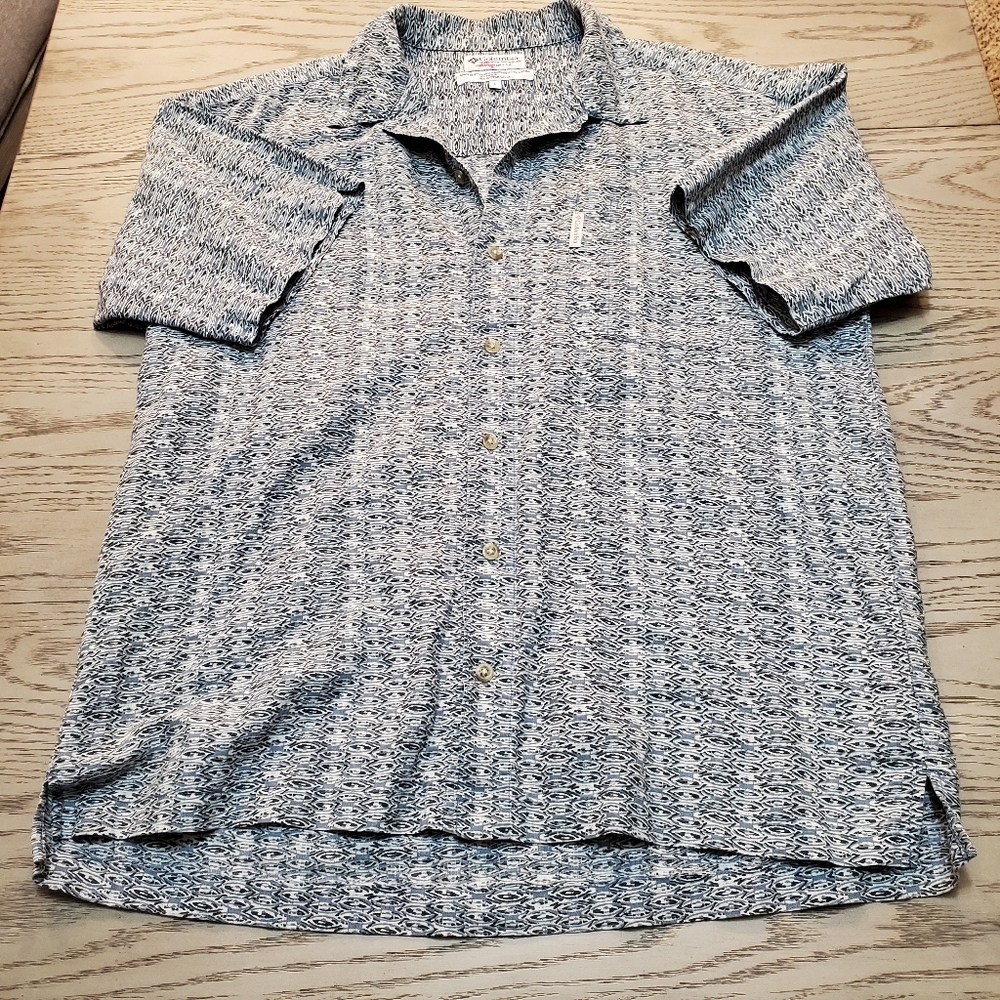 🌊Vintage Columbia Button Up Short Sleeve 🌊